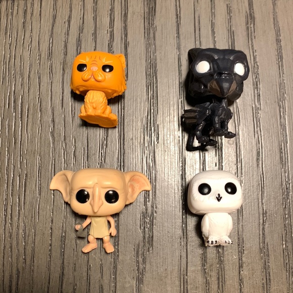 4 Harry Potter mini Funko Pops Pocket Pops - Picture 1 of 6